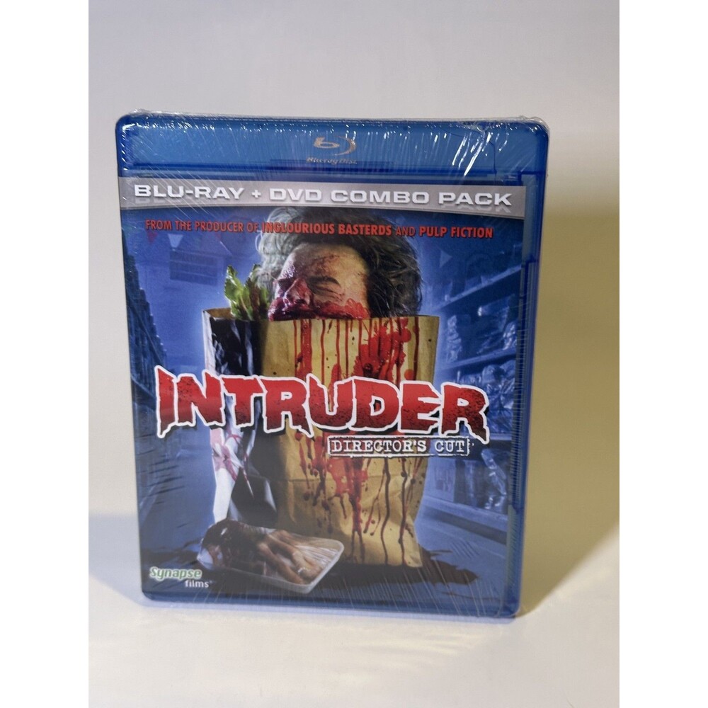 Intruder - Director's Cut (Blu-ray, DVD, 1989) Synapse Films SEALED